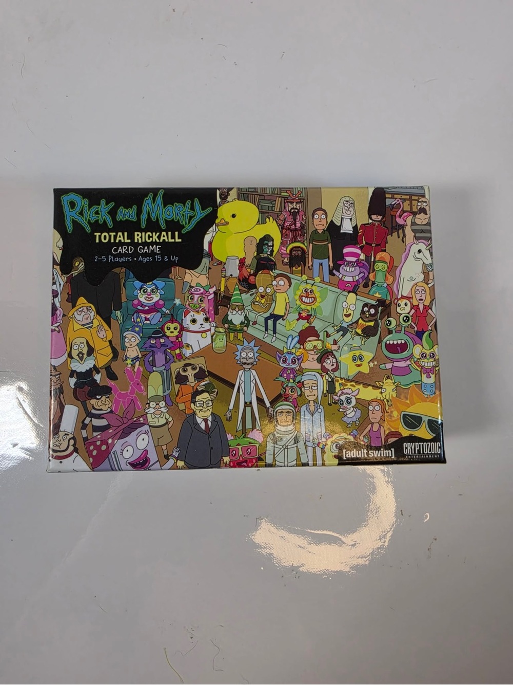 Rick and Morty Total Rickall Card Game 2-5 players